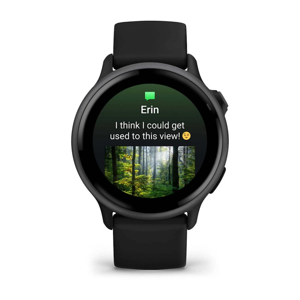 Умные часы Garmin Vivoactive 6 Slate with Black Band (010-02985-00)