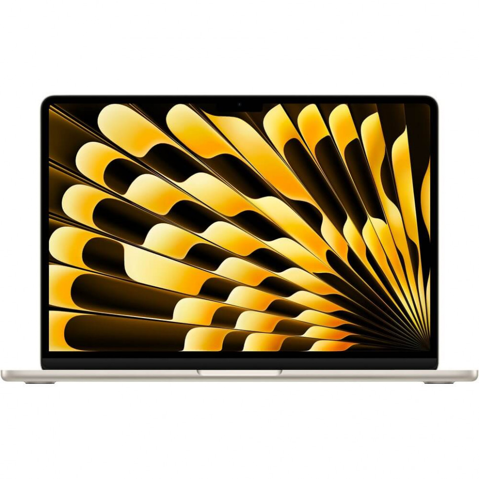 Ноутбук Apple MacBook Air 13 2024 MC8J4 (M3 8-Core GPU, 16/256GB) Сияющая звезда (Starlight)