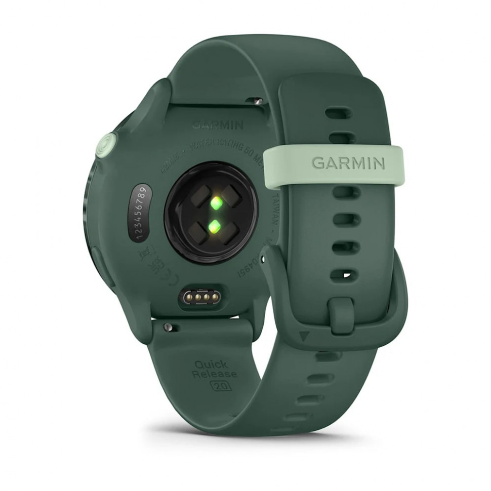 Умные часы Garmin Vivoactive 6 Metallic Jasper Green with Jasper Green Band (010-02985-02)