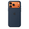 Чехол защитный Apple Silicone Case with MagSafe для iPhone 17 Pro Max Midnight