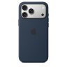 Чехол защитный Apple Silicone Case with MagSafe для iPhone 17 Pro Max Midnight