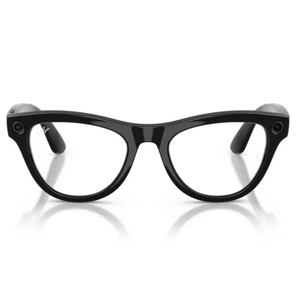 Умные очки Ray-Ban Skyler (Gen 2) Shiny Black/Clear (RW4014)