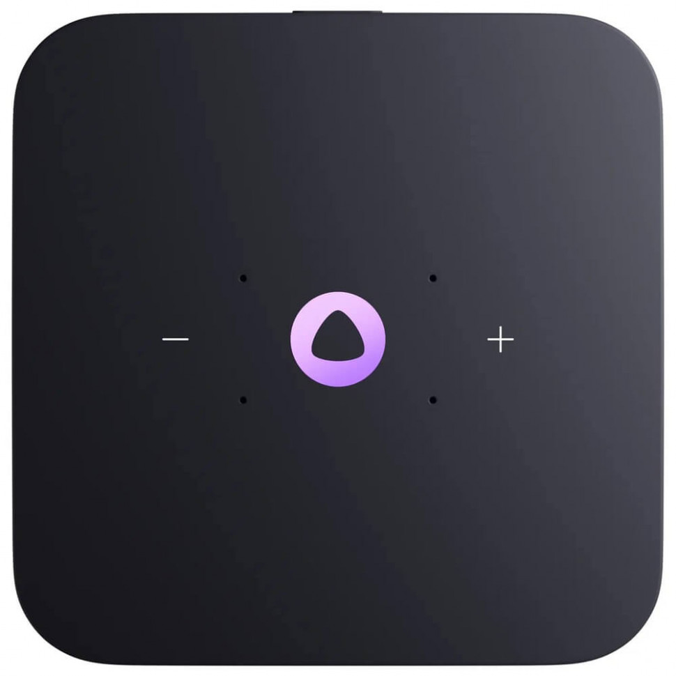 Умная колонка Яндекс Станция Миди с Zigbee Малиновый