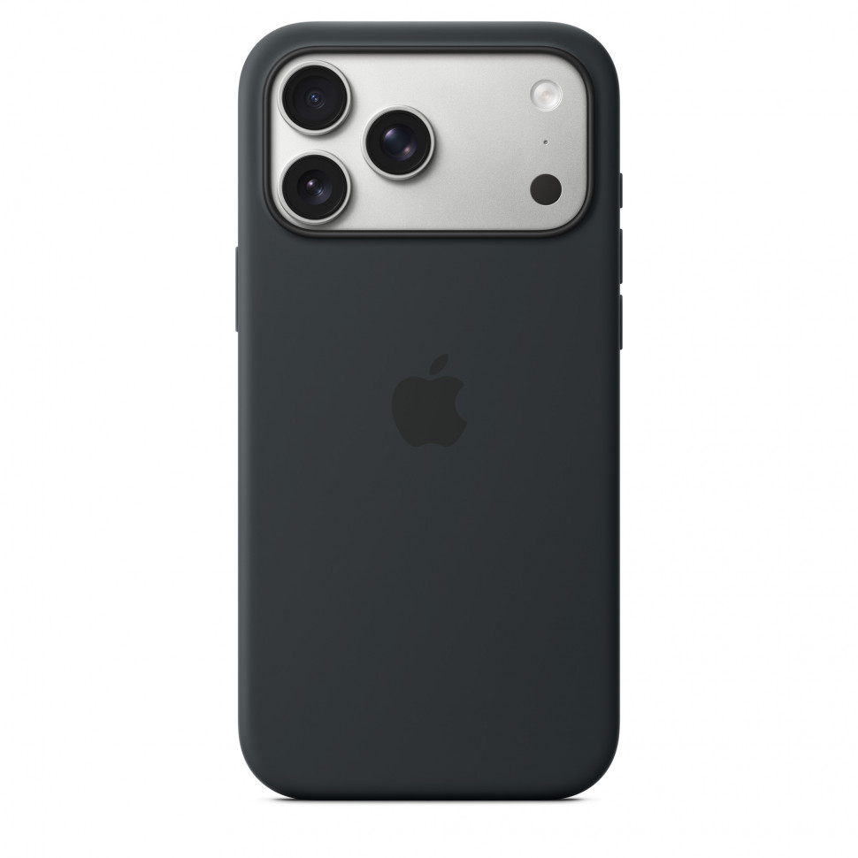 Чехол защитный Apple Silicone Case with MagSafe для iPhone 17 Pro Max Black