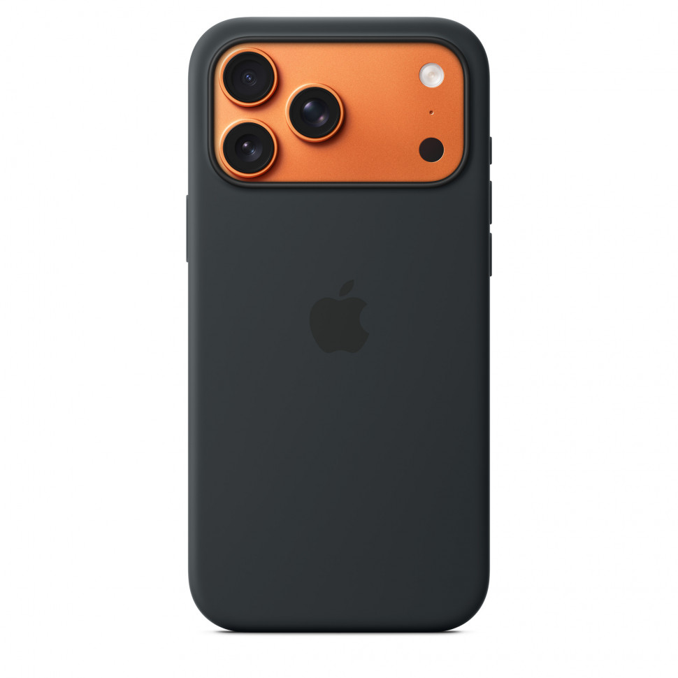 Чехол защитный Apple Silicone Case with MagSafe для iPhone 17 Pro Max Black