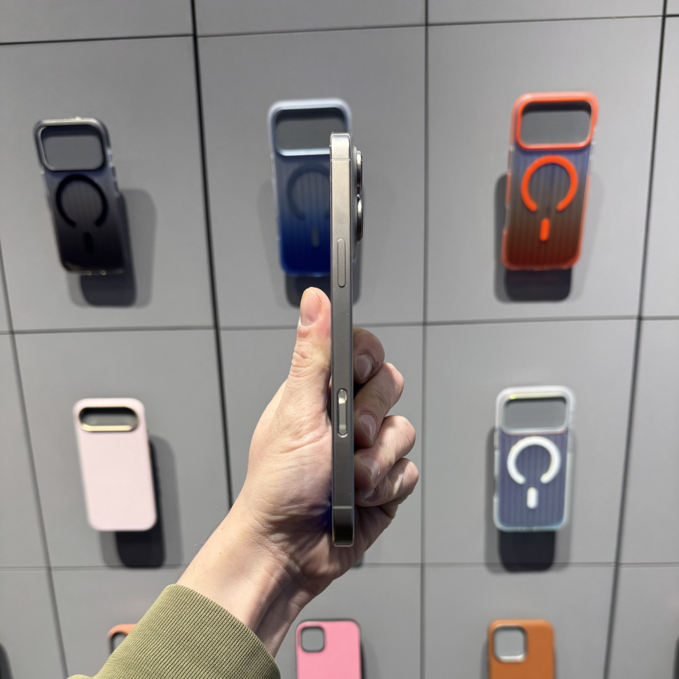 Смартфон Apple iPhone 16 Pro Max 256GB ASIS Натуральный титан (Natural Titanium) (Б/У)