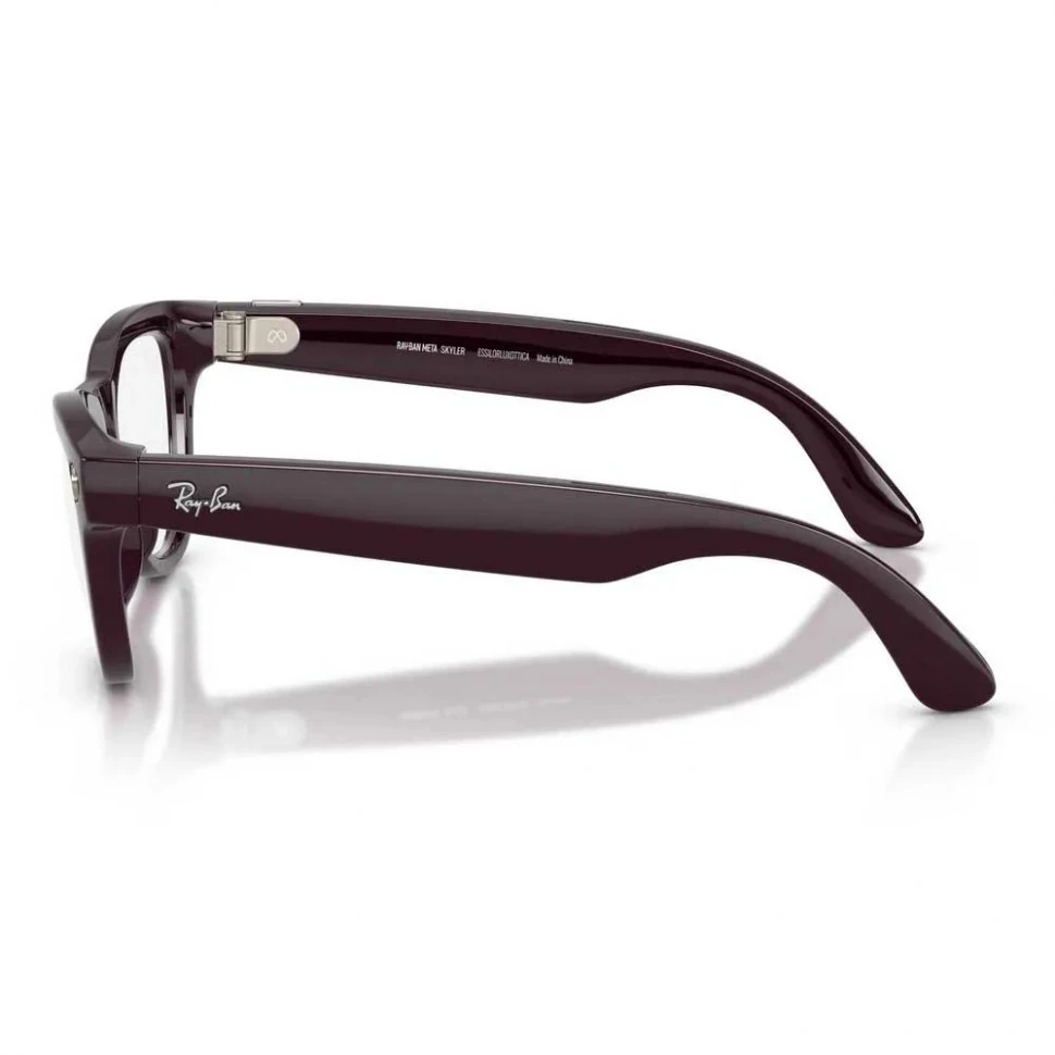 Умные очки Ray-Ban Skyler (Gen 2) Shiny Black/Clear Amethyst Transitions (RW4014)