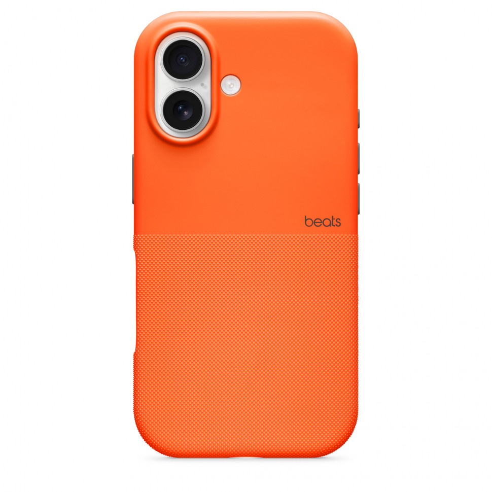 Чехол защитный Beats Rugged Case with MagSafe для iPhone 17 Sierra Orange