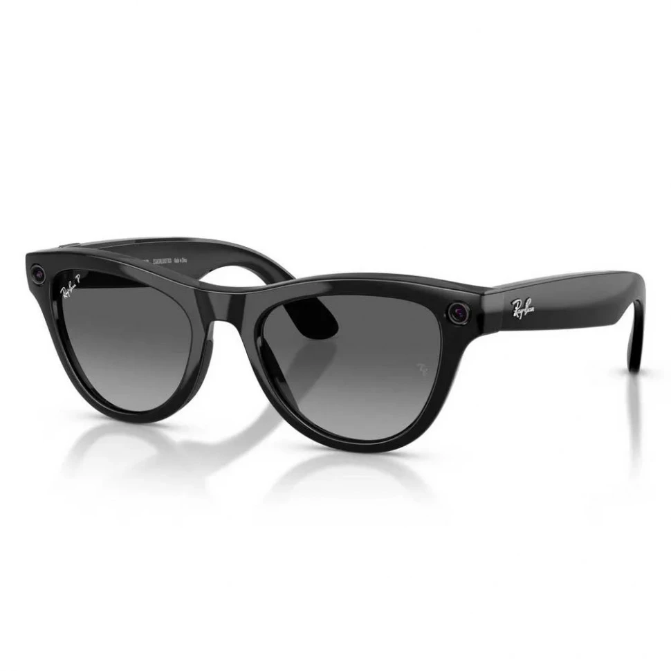 Умные очки Ray-Ban Skyler (Gen 2) Shiny Black/Polarized Gradient Graphite (RW4014)