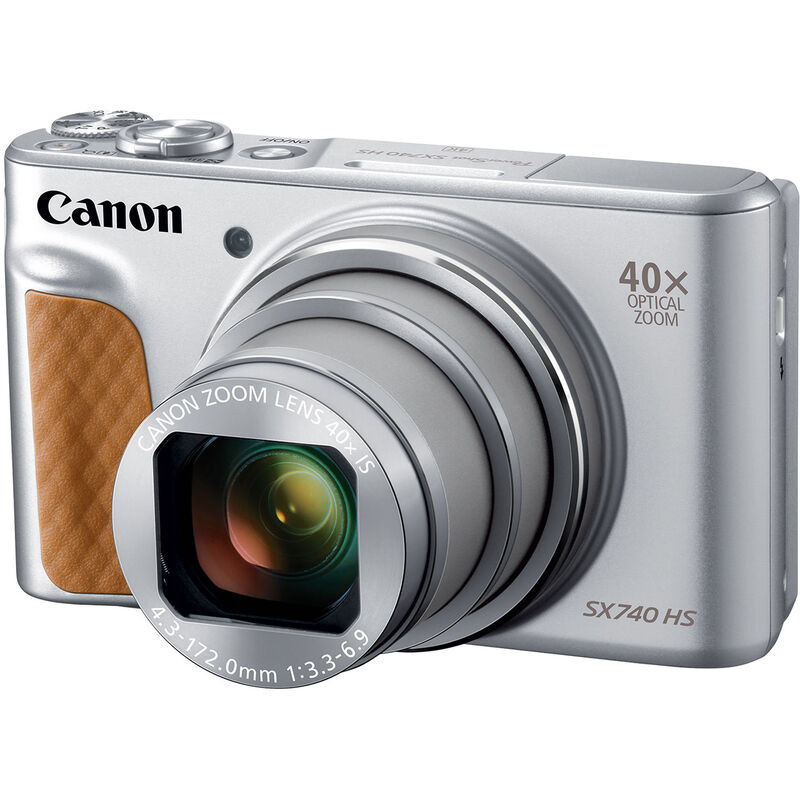 Фотоаппарат Canon PowerShot SX740 HS Серебро (Silver)
