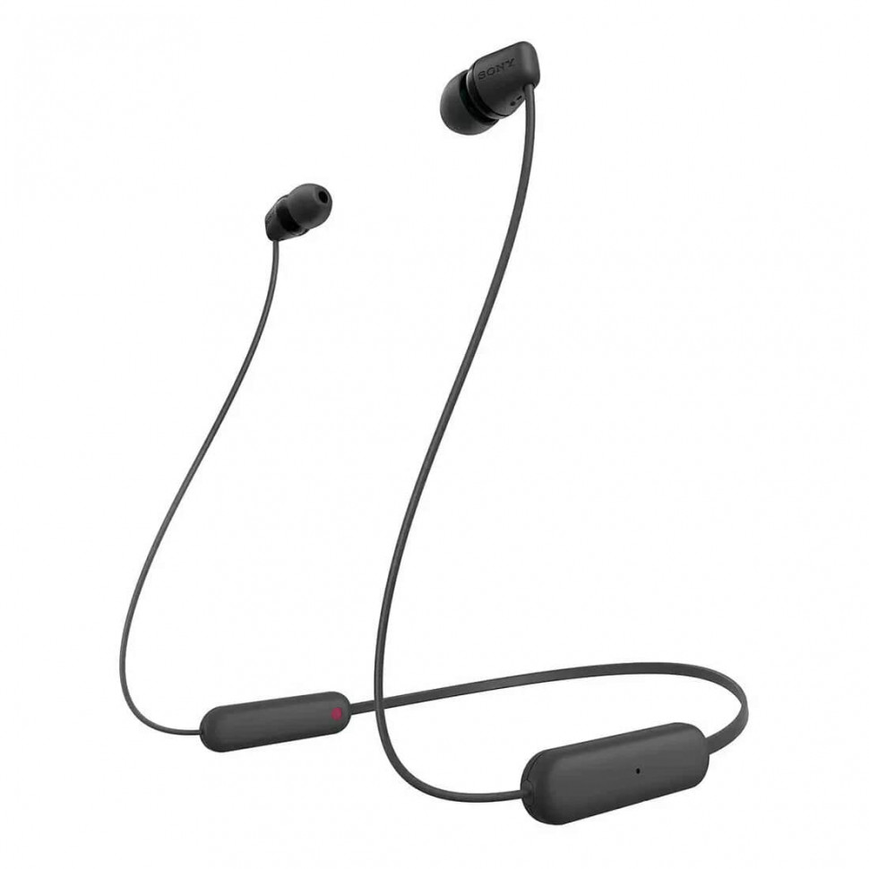 Беспроводные наушники Sony WI-C100 Черный (Black)