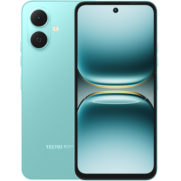 Смартфон TECNO Spark Go 2 4/128GB Зеленый (Turquoise Green)