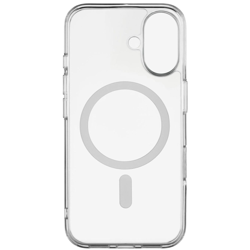 Чехол защитный uBear Real Mag Case для iPhone 16 Plus Прозрачный