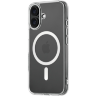 Чехол защитный uBear Real Mag Case для iPhone 16 Plus Прозрачный