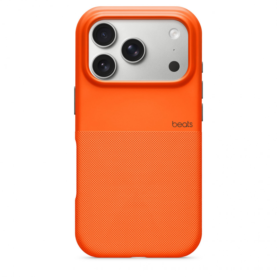 Чехол защитный Beats Rugged Case with MagSafe для iPhone 17 Pro Sierra Orange