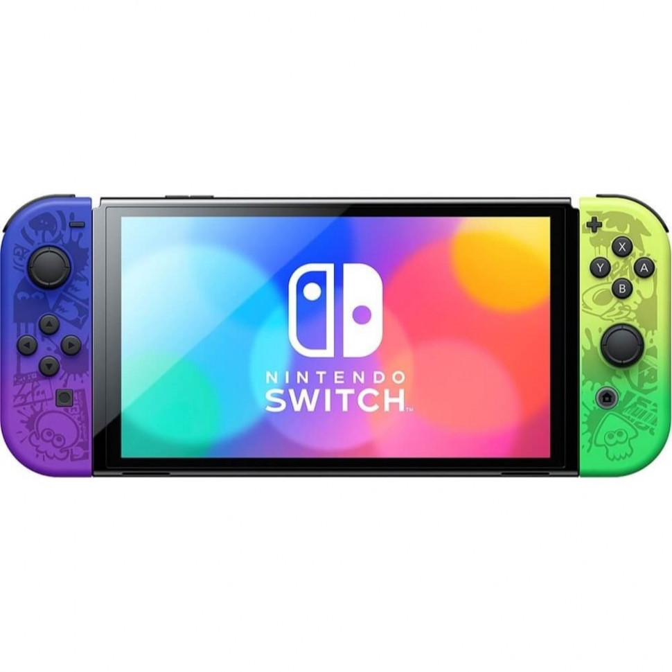 Игровая приставка Nintendo Switch OLED 64GB Splatoon