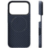 Чехол защитный VLP Kevlar Case MagSafe для iPhone 17 Pro Синий
