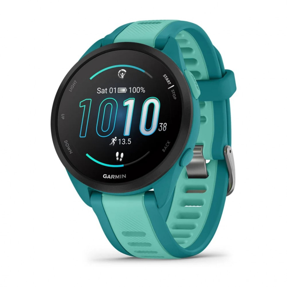 Умные часы Garmin Forerunner 165 Music Turquoise/Aqua (010-02863-32)