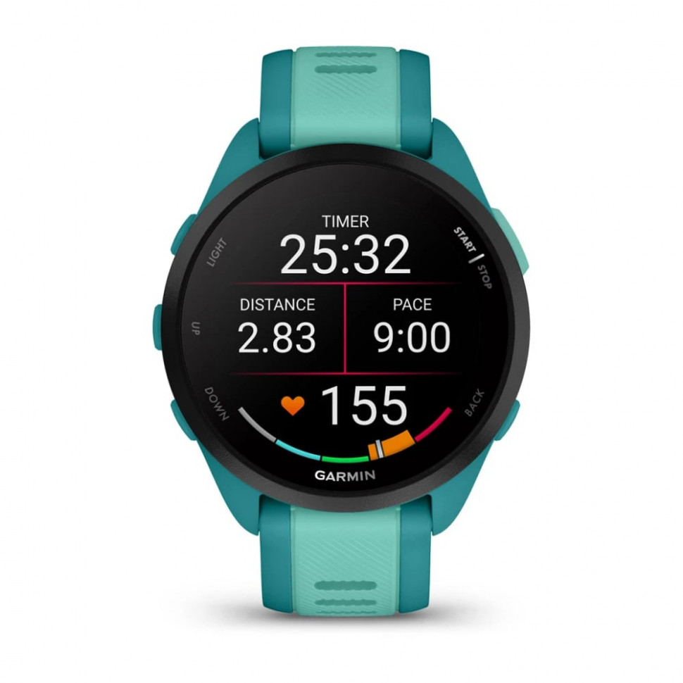 Умные часы Garmin Forerunner 165 Music Turquoise/Aqua (010-02863-32)
