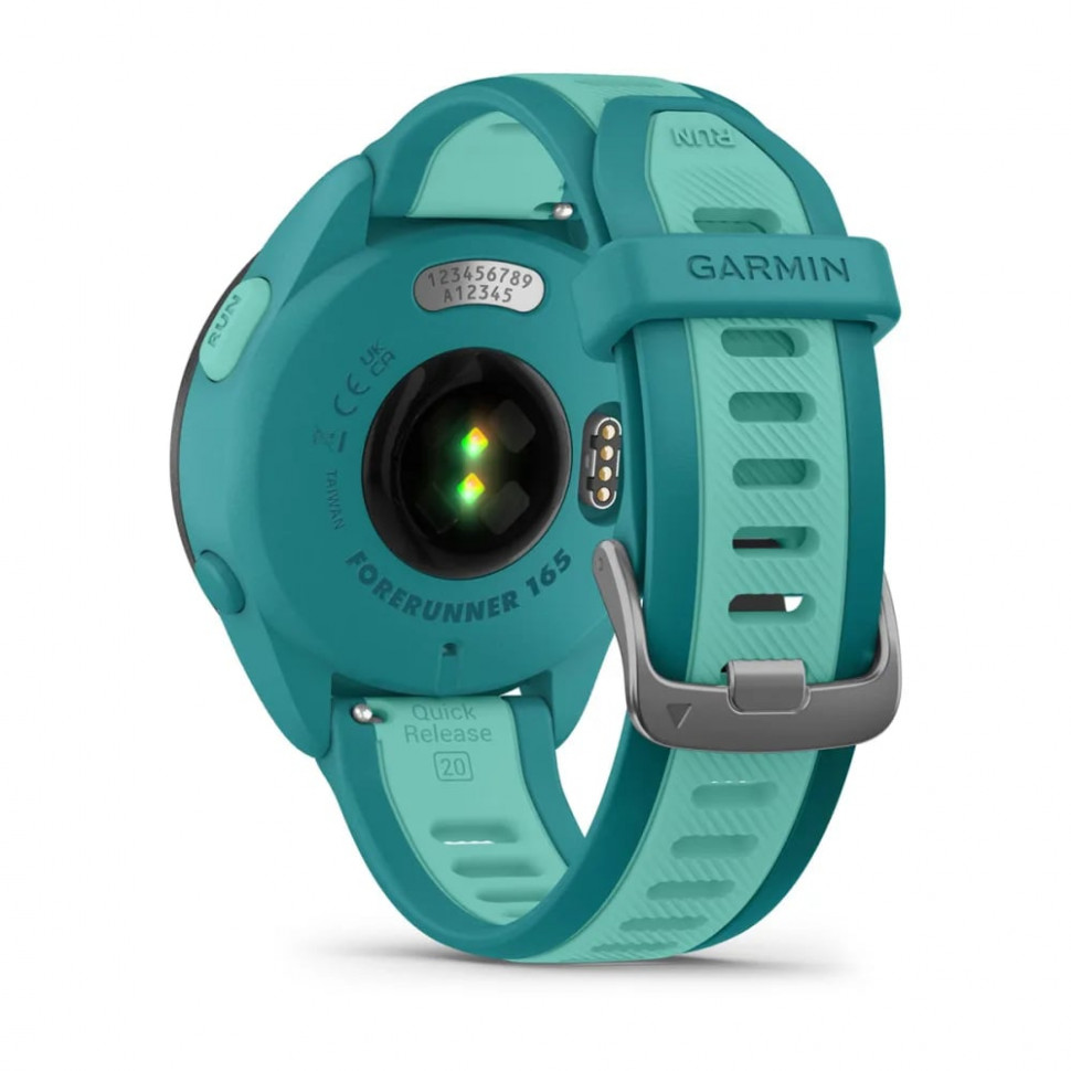 Умные часы Garmin Forerunner 165 Music Turquoise/Aqua (010-02863-32)