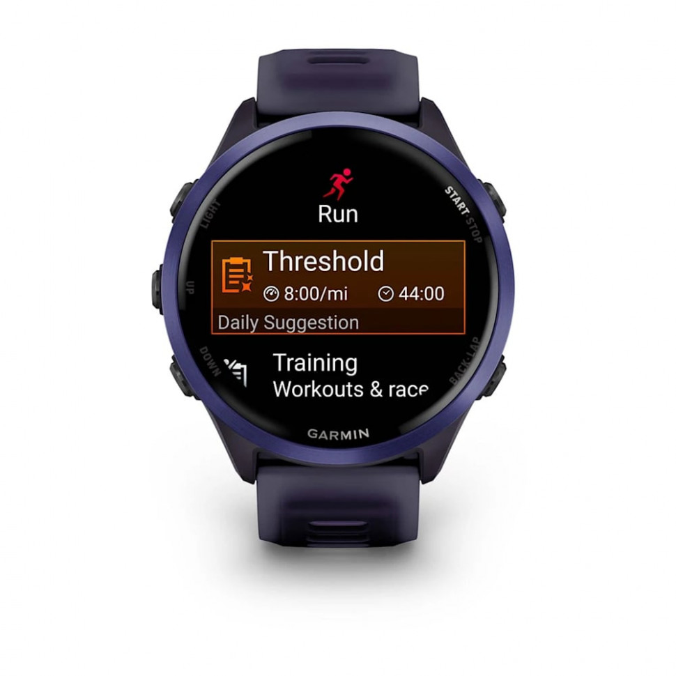 Умные часы Garmin Forerunner 570 47mm Indigo Aluminum with Translucent Imperial Purple/Indigo Band (010-02971-02)