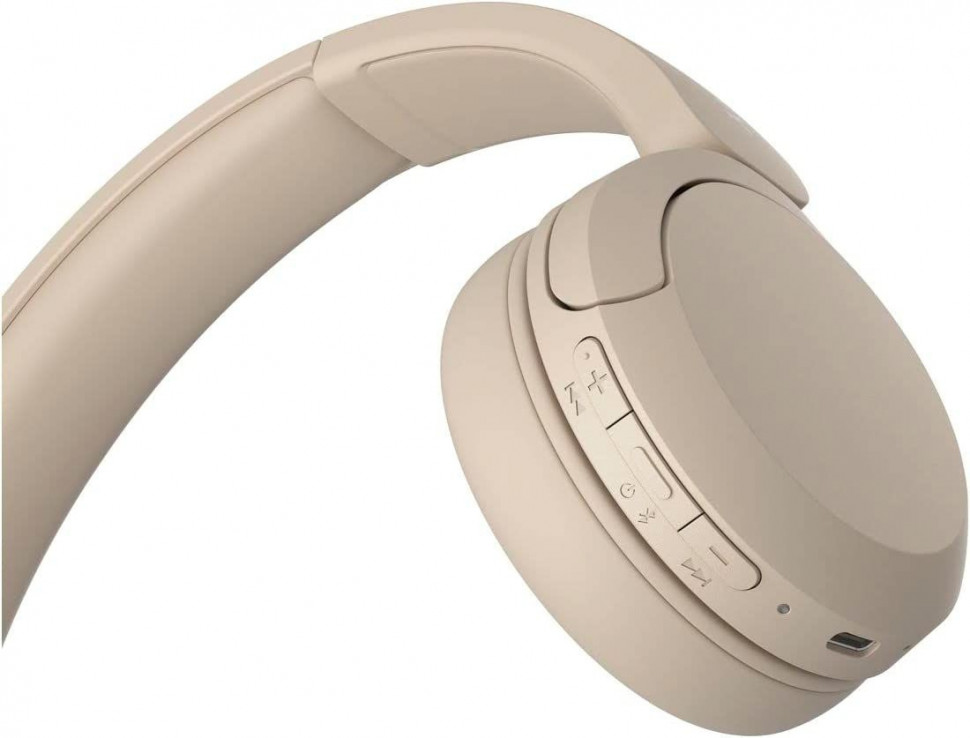 Беспроводные наушники Sony WH-CH520 Бежевый (Beige)