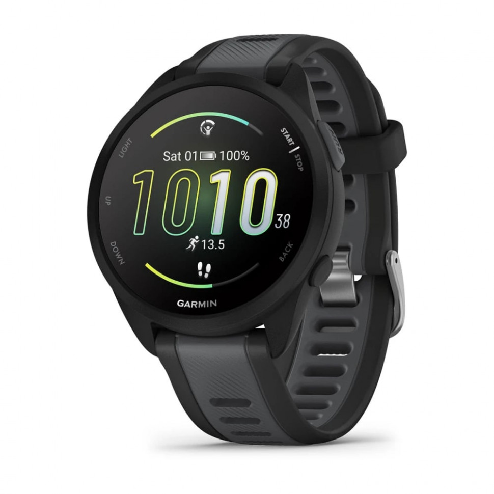 Умные часы Garmin Forerunner 165 Music Black/Slate Gray (010-02863-30)