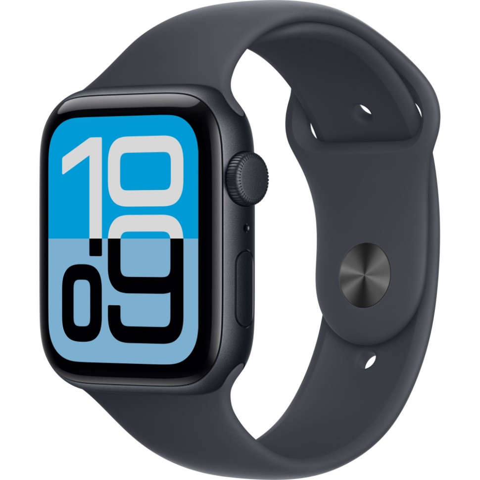 Умные часы Apple Watch SE 3 44mm Midnight Aluminum Case with Midnight Sport Band (S/M)