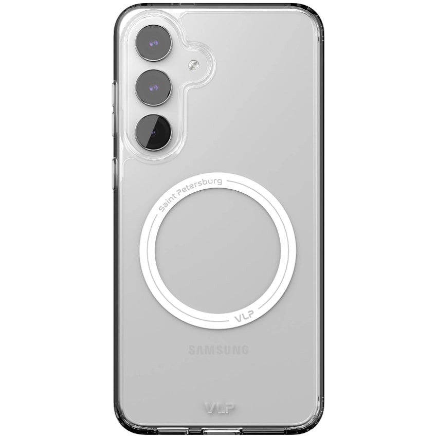 Чехол защитный VLP Crystal Case для Samsung Galaxy S25 FE Прозрачный