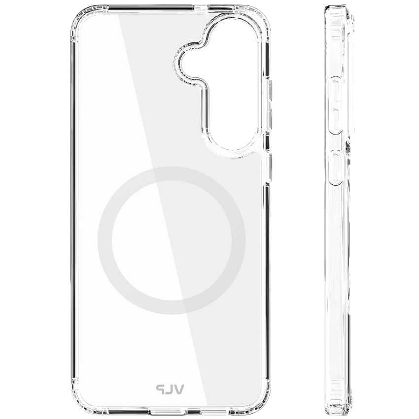 Чехол защитный VLP Crystal Case для Samsung Galaxy S25 FE Прозрачный