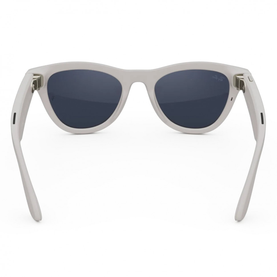 Умные очки Ray-Ban Skyler Shiny Chalky Gray/Sapphire Transitions (RW4010)