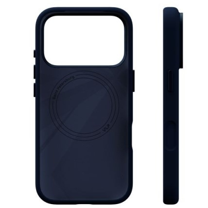 Чехол защитный VLP Aster Pro Case MagSafe для iPhone 17 Pro Темно-синий