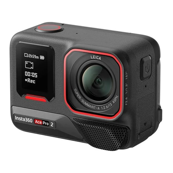 Экшн-камера Insta360 Ace Pro 2 Battery Bundle Черный (Midnight Black)