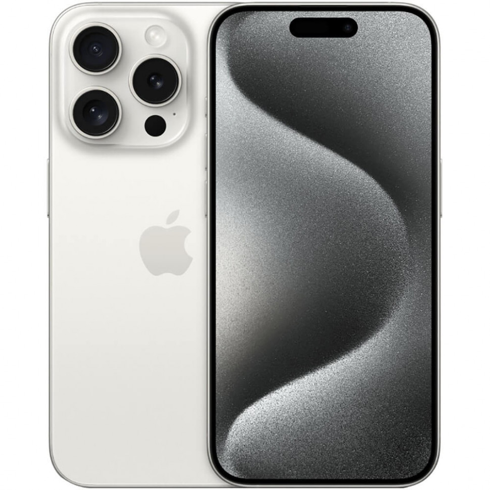 Смартфон Apple iPhone 15 Pro 256GB Белый титан (White Titanium)