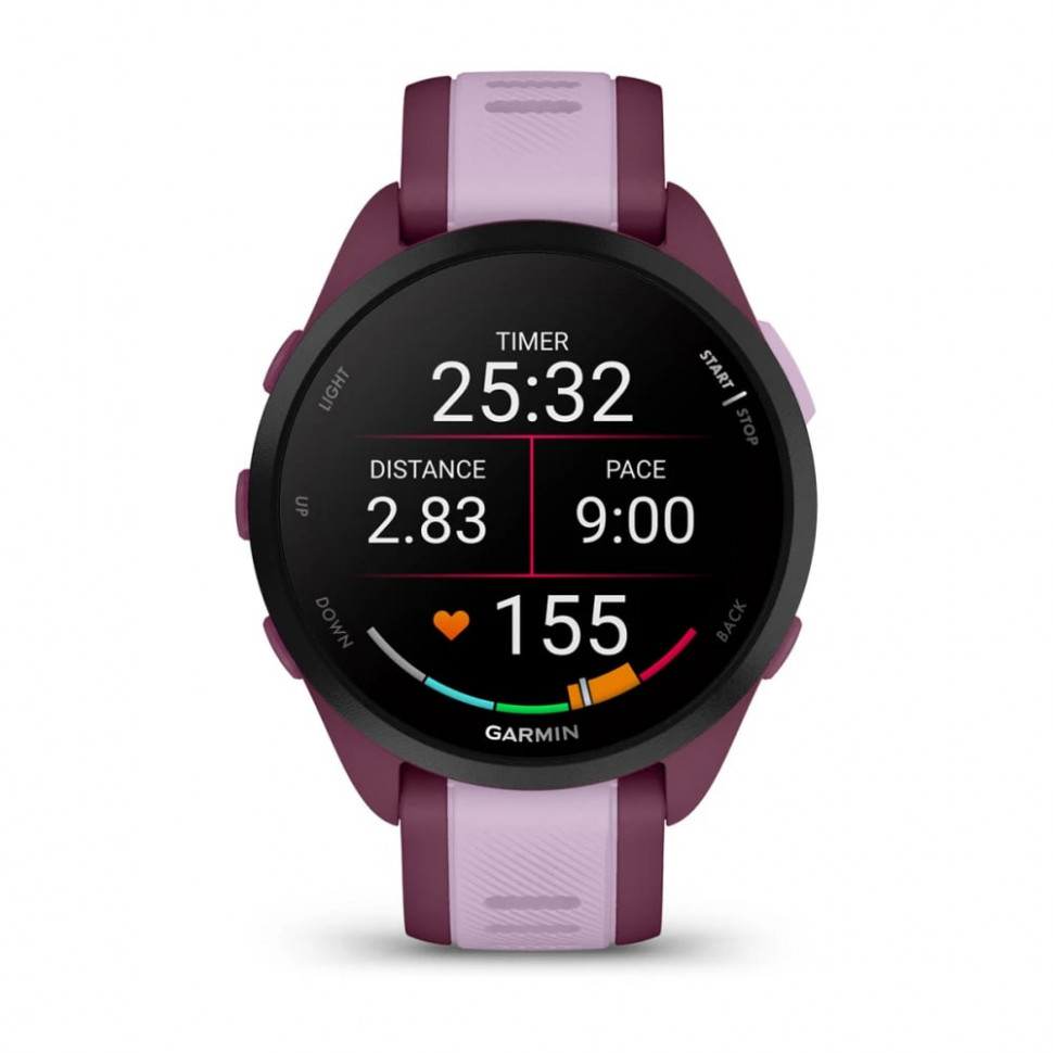 Умные часы Garmin Forerunner 165 Music Berry/Lilac (010-02863-33)