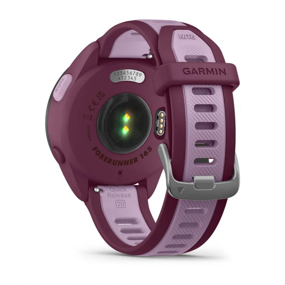 Умные часы Garmin Forerunner 165 Music Berry/Lilac (010-02863-33)