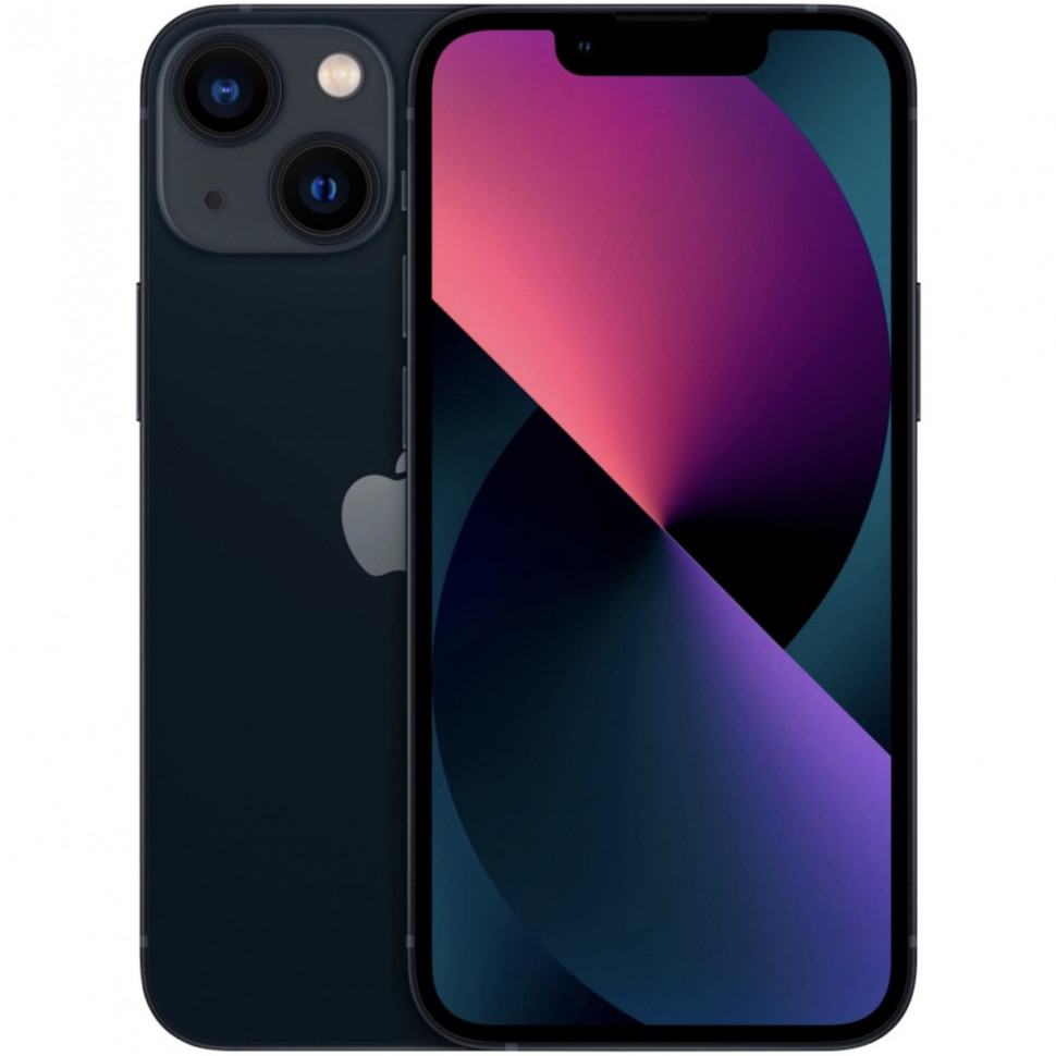 Смартфон Apple iPhone 13 mini 256GB Черный (Midnight)