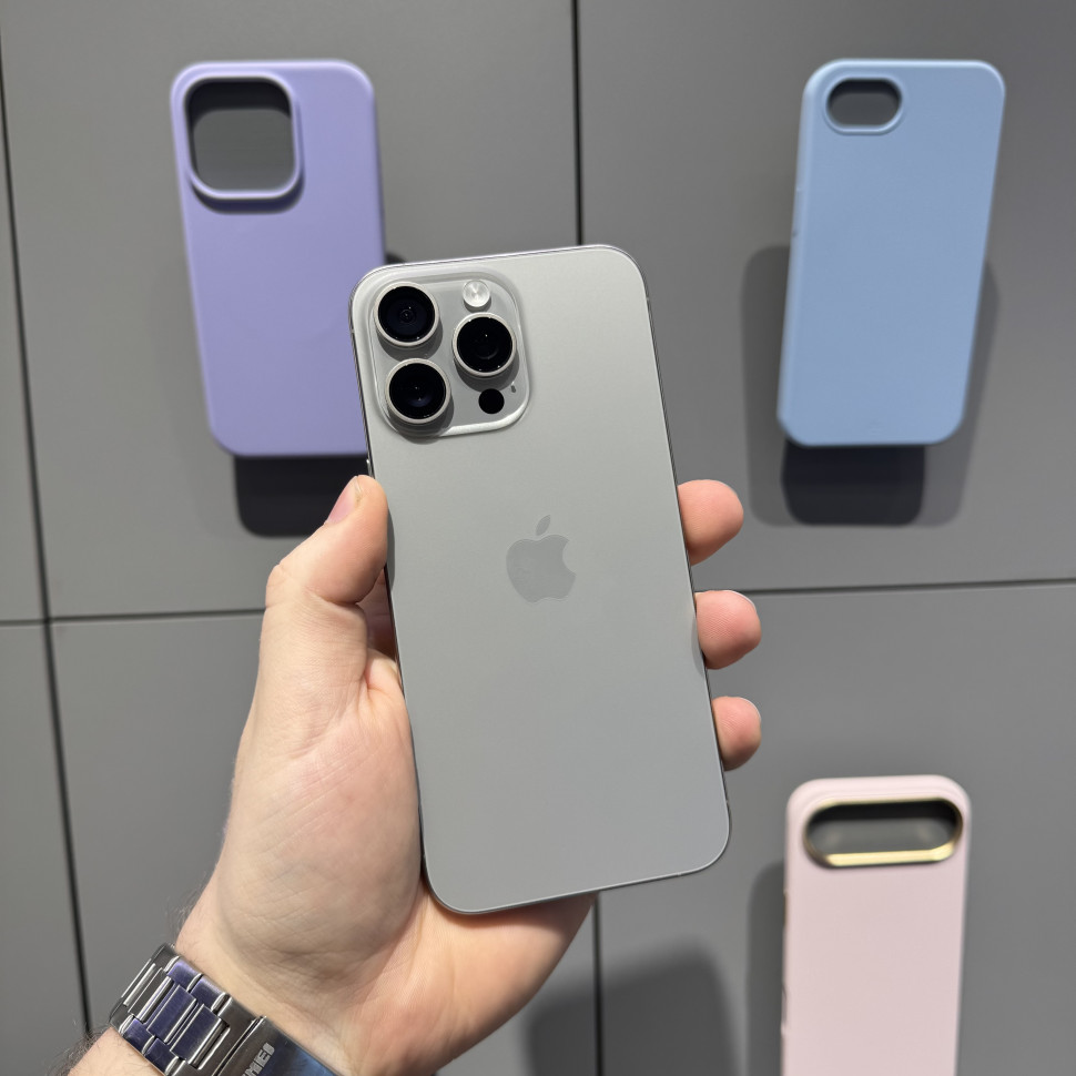 Смартфон Apple iPhone 16 Pro 256GB Натуральный Титан (Natural Titanium) (Б/У)