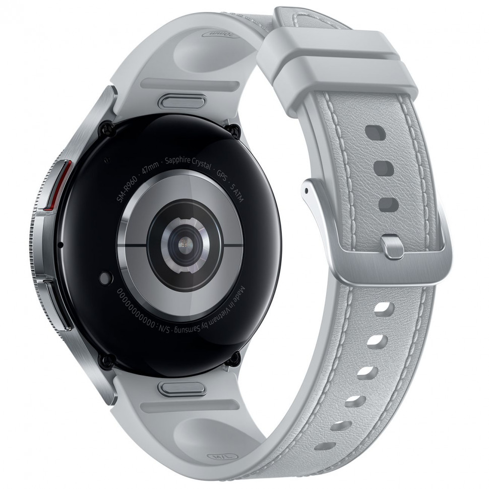 Умные часы Samsung Galaxy Watch6 Classic LTE 47mm Серебро (Silver)