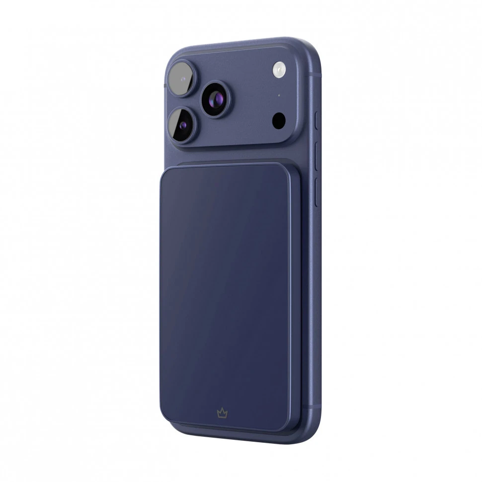 Внешний аккумулятор VLP Diamond Energy MagSafe Qi2 5000 мАч Темно синий