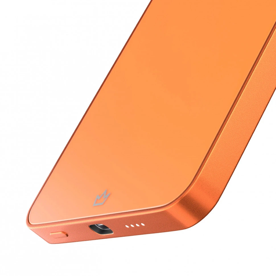 Внешний аккумулятор VLP Diamond Energy MagSafe Qi2 5000 мАч Космический оранжевый