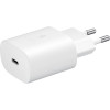 Сетевое зарядное устройство Samsung Super Fast Charging 25W Белый