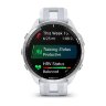 Умные часы Garmin Forerunner 965 Titanium Bezel with Whitestone Case and Whitestone/Powder Gray Silicone Band (010-02809-11)
