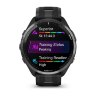 Умные часы Garmin Forerunner 965 Carbon Gray DLC Titanium Bezel with Black Case and Black/Powder Gray Silicone Band (010-02809-10)