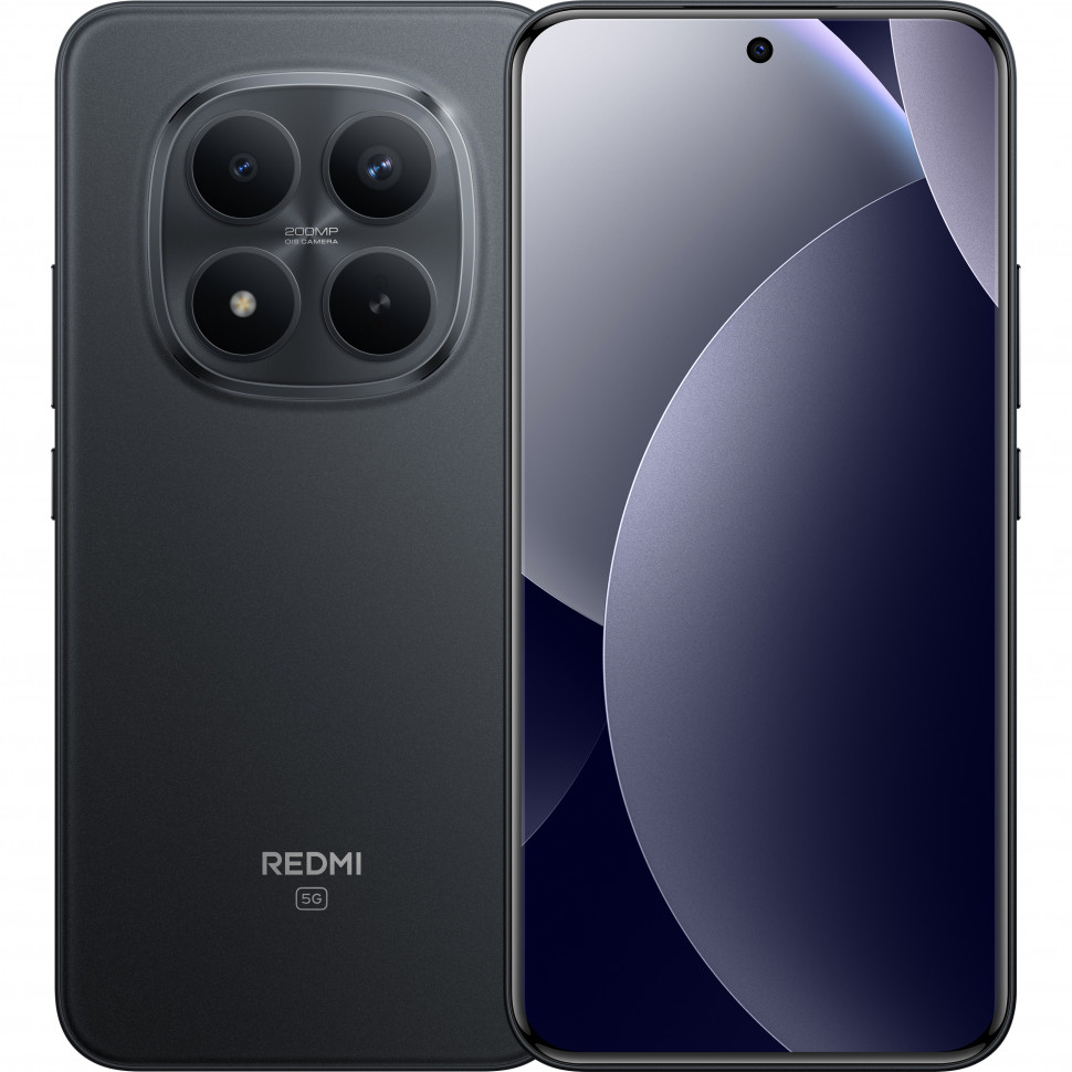 Смартфон Xiaomi Redmi Note 15 Pro+ 5G 12/256GB Черный (Black)
