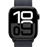 Умные часы Apple Watch Series 10 46mm Jet Black Aluminum Case with Ink Sport Loop