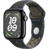Умные часы Apple Watch Series 10 42mm Jet Black Midnight Aluminum Case with Sky Nike Sport Band (S/M)