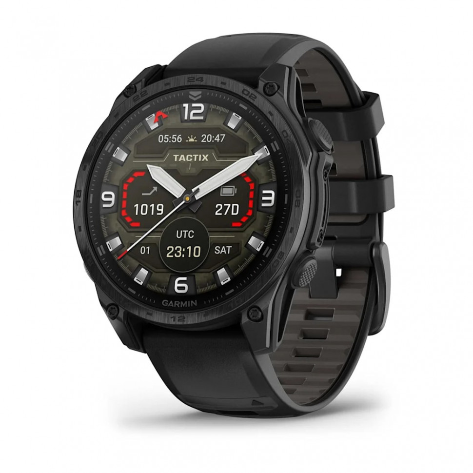 Умные часы Garmin Tactix 8 47mm AMOLED Includes Applied Ballistics Ultralight Solver (010-03405-00)