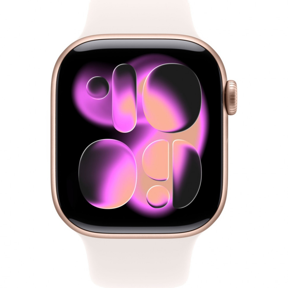 Умные часы Apple Watch Series 11 42mm Rose Gold Aluminum Case with Light Blush Sport Band (S/M)