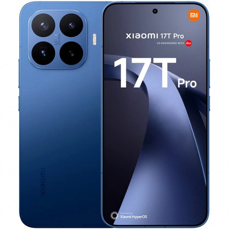 Смартфон Xiaomi 17T Pro 12/1024GB Синий (Deep Blue)